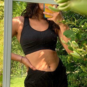 Athleta Jog Bra Black